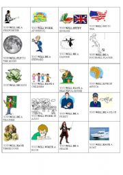 English Worksheet: future simple, will , predicting future