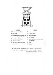 English Worksheet: Easter bunny