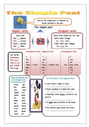 English Worksheet: The simple past