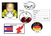 English Worksheet: My first sentences