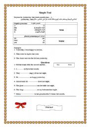 English worksheet: Simple Past