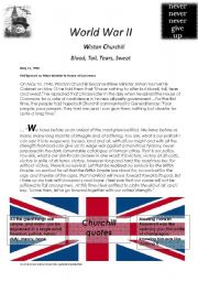 World War 2 - Wiston Churchill