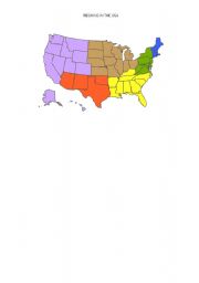 Regions in the USA