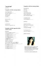 English worksheet: Katy Perry