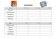 English worksheet: Newspaper analysis