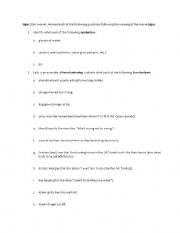 English worksheet: Signs (the movie)