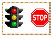 English Worksheet: traffic signs 1