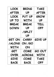 phrasal verbs game