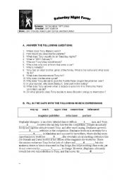 English Worksheet: The 70s - 