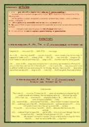 English Worksheet: Determiners