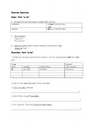 English worksheet: Questions with verb 