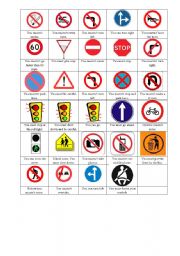 English Worksheet: Must Mustnt on Signs