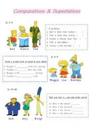 Comparatives & Superatives (Simpson)