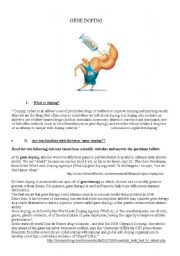 English Worksheet: reading