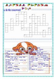 English Worksheet: animal idioms fun