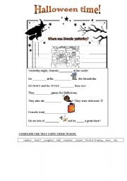 English Worksheet: Where was Dracula?