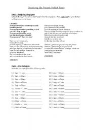 English Worksheet: Present Perfect Tenses (worksheets + Interactive activities)
