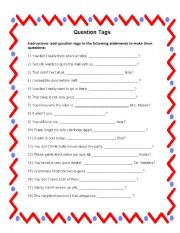 Question Tags