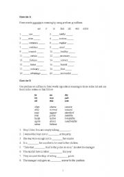 Useful worksheets about prefix and suffix