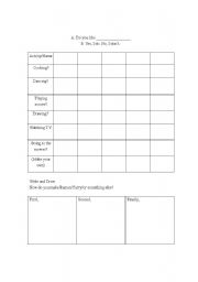 English Worksheet: Do you like... anf make a recipe