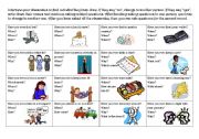 Have you ever - activity sheet