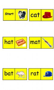 English Worksheet: Dominos