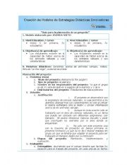 English Worksheet: indagacin