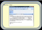 English Worksheet: was & were