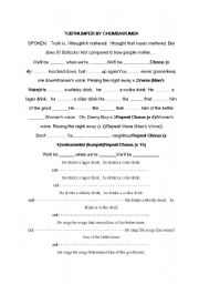 English Worksheet: Tubthumper