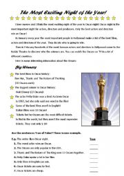 English Worksheet: nobel awards