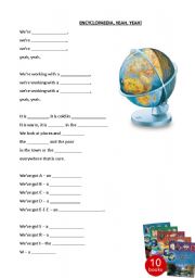 English worksheet: Geography Song