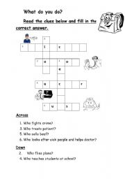 English Worksheet: word maze