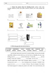 English worksheet: Letter Worksheet