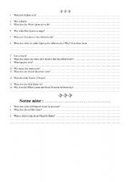 English Worksheet: Alice in Wonderland - Tim Burton (Part 6/6)