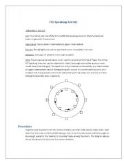 English Worksheet: FCE speaking activity