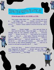 English Worksheet: Definite and Indefinite Articles