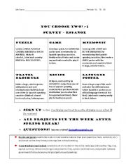English Worksheet: Tic-Tac-Toe choices to learn countries