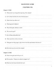 English worksheet: MacB questions by Neil Arksey