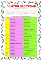 Interjections