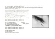 English Worksheet: Sad Movies-working de past simple tense