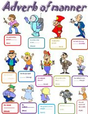 adverbs of manner