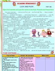 English Worksheet: Reading worksheet