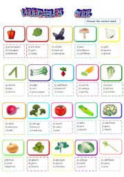 vegetable quiz