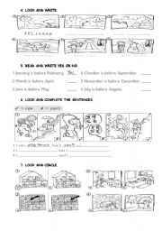 English Worksheet: AT HOME AND WEATHER EXERCISE (2/2)
