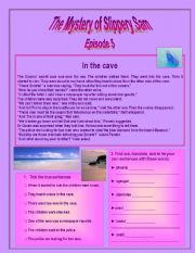 English Worksheet: The Mystery of Slippery Sam: Episode 5