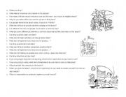 English worksheet: speaking activity