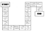 English Worksheet: Board Game: Gerunds vs Infinitives