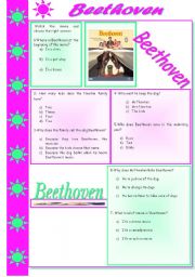 English worksheet: Beethoven