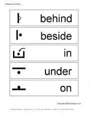 English Worksheet: preposition