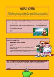 English Worksheet: ROLE PLAYS
